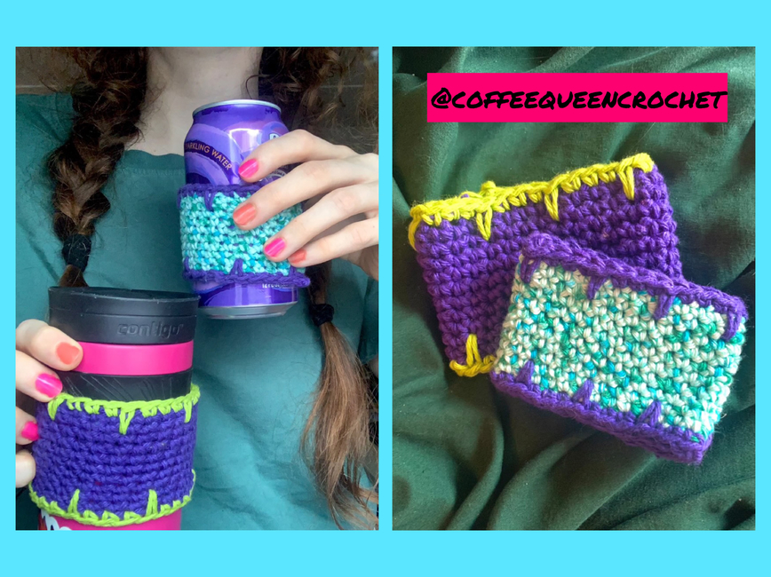 Easy Ridged Bottle Cozy: A Free Crochet Pattern - Crafting for Weeks