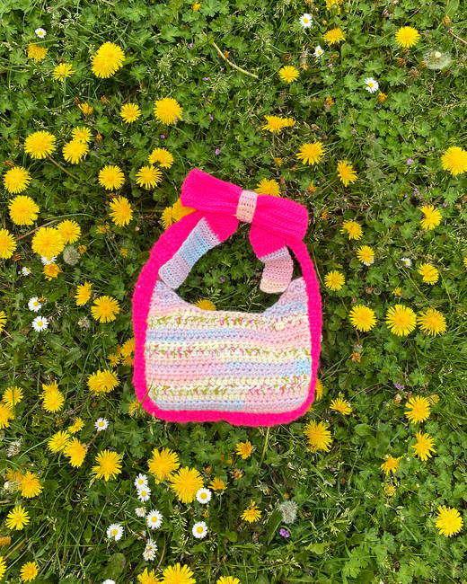 Big bow bag Crochet