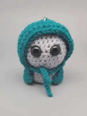 Bob, the cloaked figure keychain