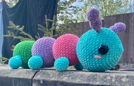 Crochet Caterpillar Pattern