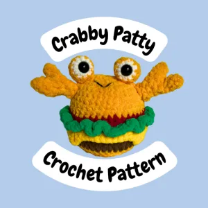 Crabby Patty the Crab Hamburger