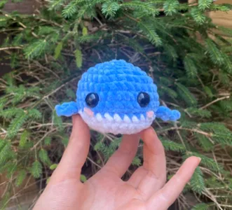 Crochet Mini Whale Pattern