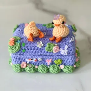 Ducky Pond Cake Box