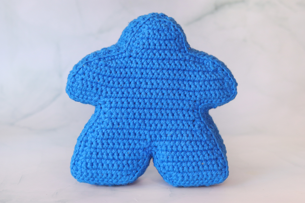 Board game Meeple: Crochet pattern