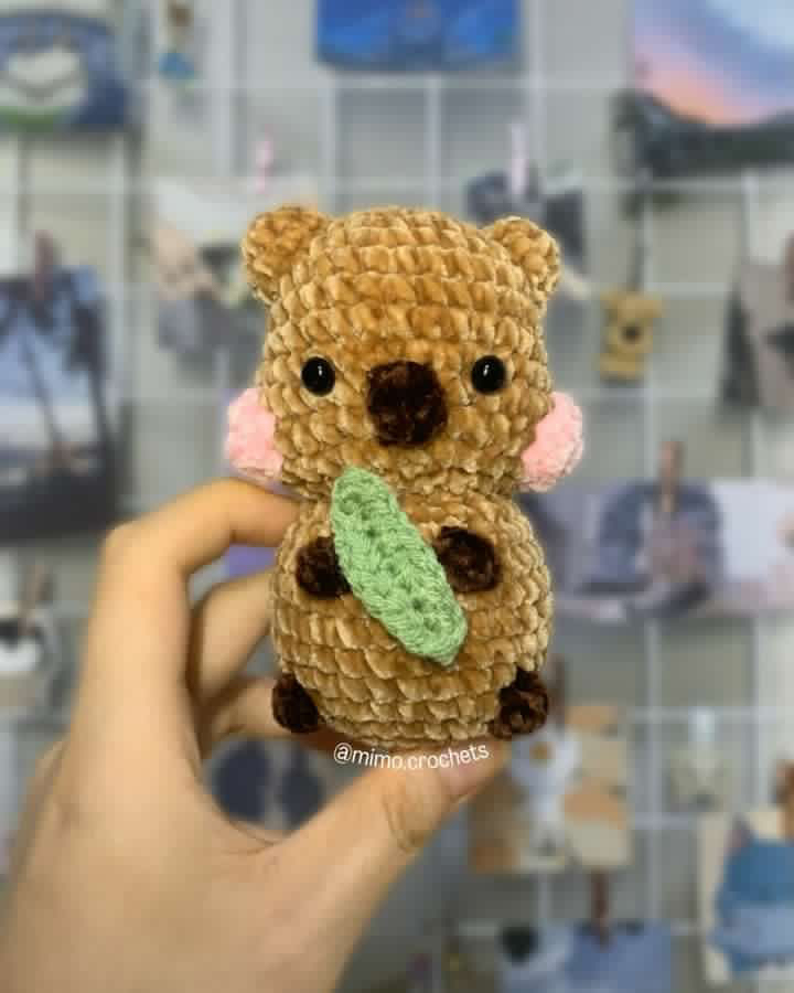 PATTERN: Quinn the Quokka Pattern amigurumi quokka pattern crochet quokka  pattern PDF crochet pattern English only -  France