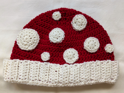 Mushroom Beanie: Crochet pattern | Ribblr