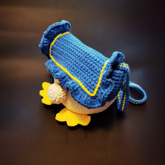 Crochet Crossbody Bags Amigurumi Crossbody Bags Crochet Duck 
