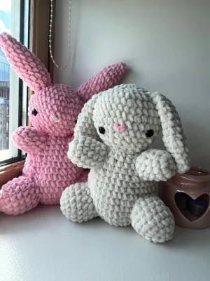 LARGE Chunky Bunny Pattern (self-standing)