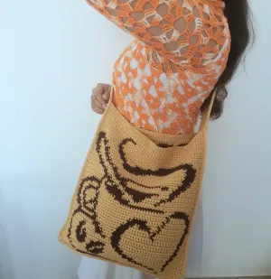 Expresso Yourself | Crochet Tapestry Bag