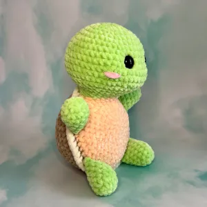 No-Sew Turtle Plush Crochet Pattern