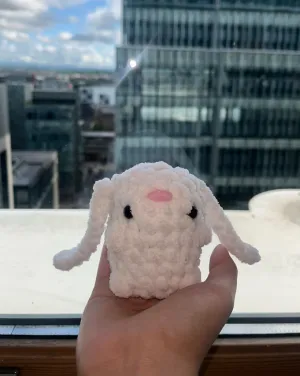 FREE Mini Chunky Bunny Pattern NO SEW: Crochet pattern