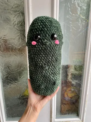 Crochet Jumbo pickle pattern