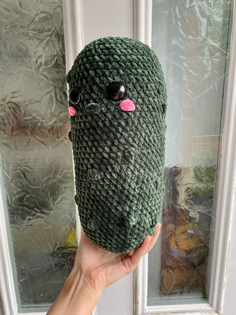 Pickle Amigurumi Free Pattern! (Amigurumi Food)  Crochet food, Amigurumi,  Amigurumi free pattern