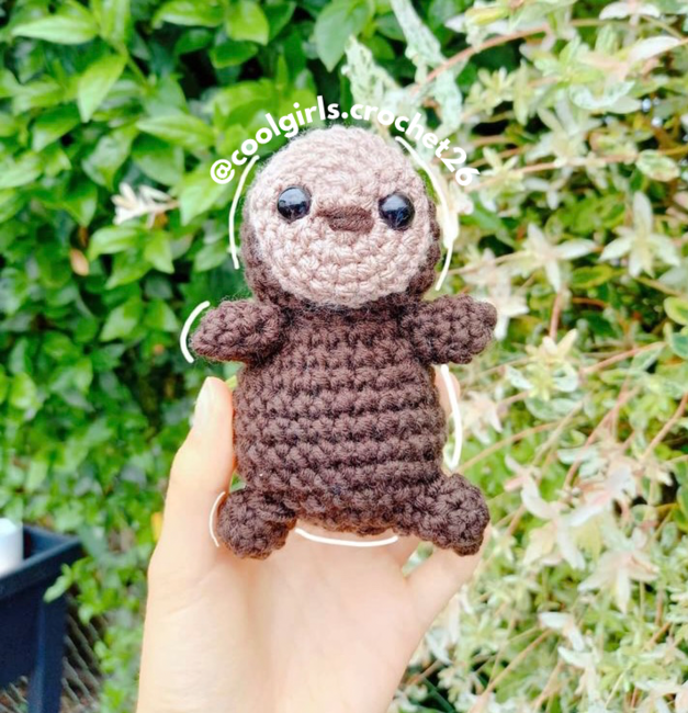 Emotional Support Sloth crochet Pattern 