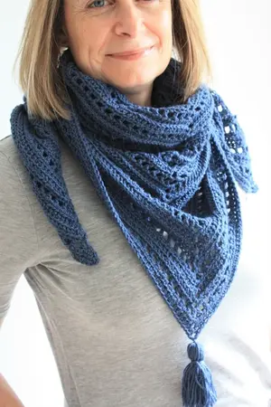 Bracken Ridge Triangle Scarf