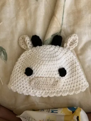 Marina Cow Hat for Baby