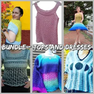 Willow Granny Square Tank – Crochet Top Pattern – The Snugglery