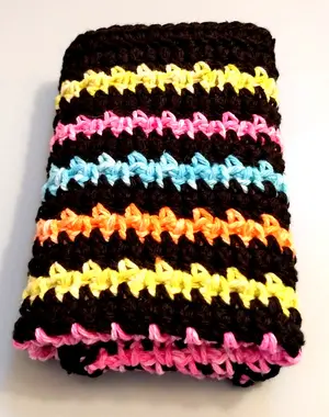 Neon Lights Dishcloth