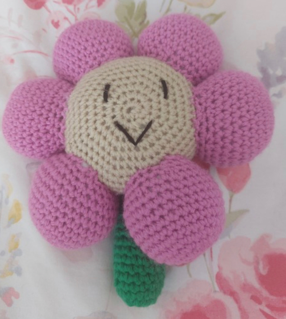 Flowey from Undertale: Crochet pattern