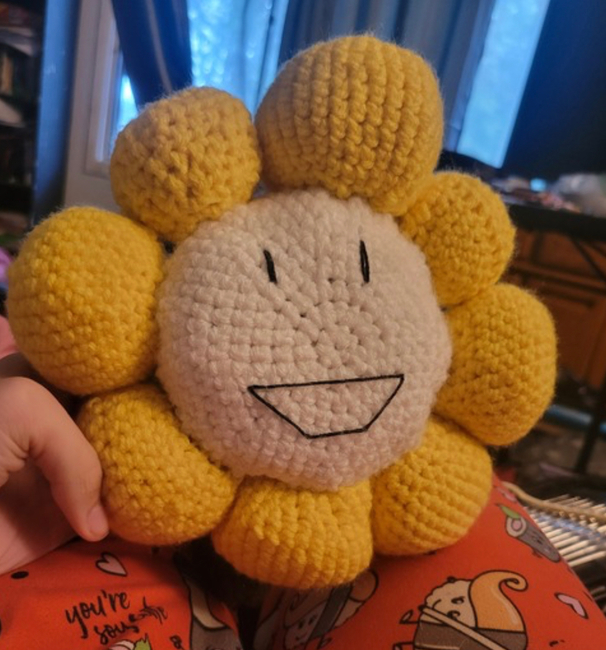 Flowey from Undertale: Crochet pattern