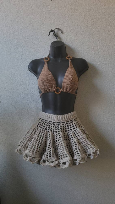 Crochet Baby Doll Top or Skirt: Crochet pattern