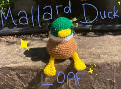 Derpster the Mallard Duck Loaf