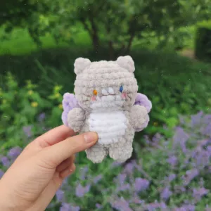 Tabby Fairy Cat Amigurumi