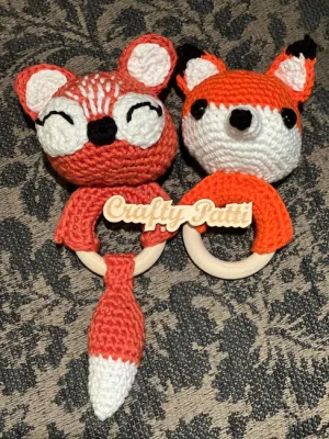 FRANK AND FRANNIE RATTLE/TEETHER