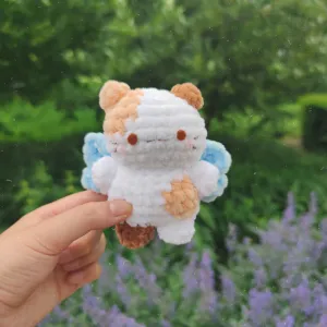 Calico Fairy Cat Amigurumi