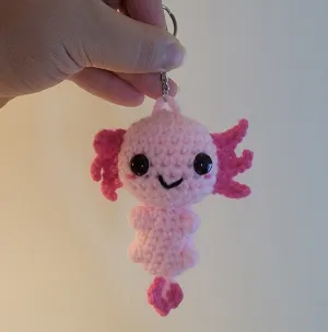 Axolotl Keychain