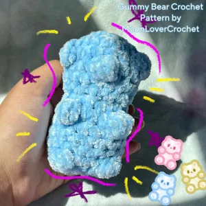Gummy Bear Crochet Pattern