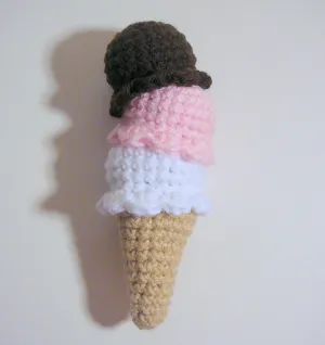 Amigurumi Ice Cream Cone