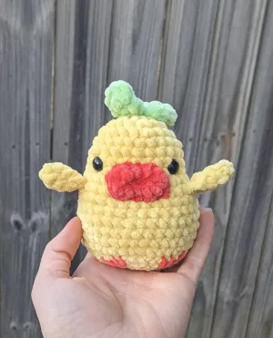 Low-Sew Quacker the Duck Crochet Pattern