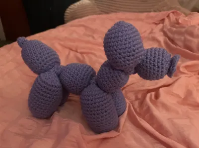 Crochet Balloon Dog