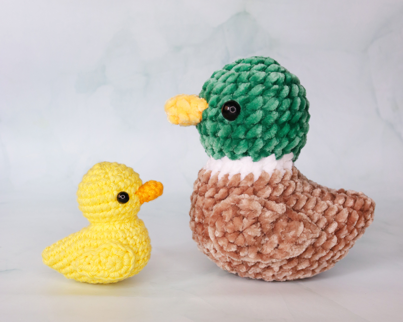 Little ducks: Crochet pattern