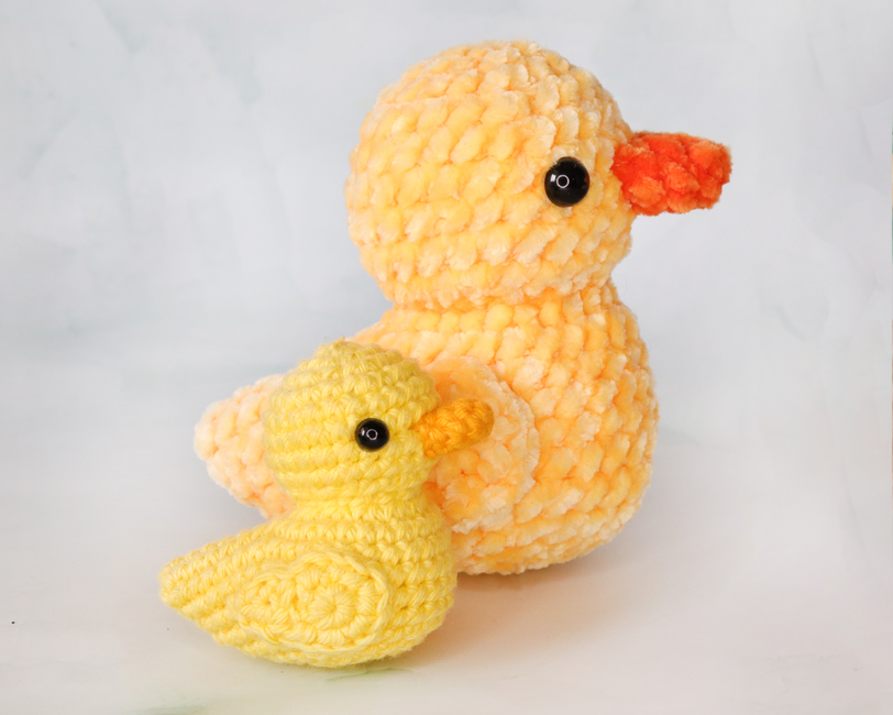 Little ducks: Crochet pattern