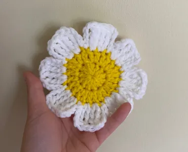 No-Sew Flower Coaster