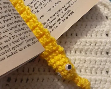 Wormy Bookmark