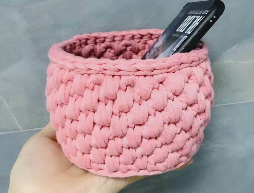 Crochet Pattern - Basket, Crochet Organizer