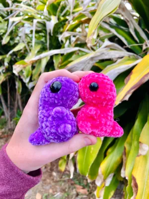 Crochet Low Sew Mini Dinosaur Pattern