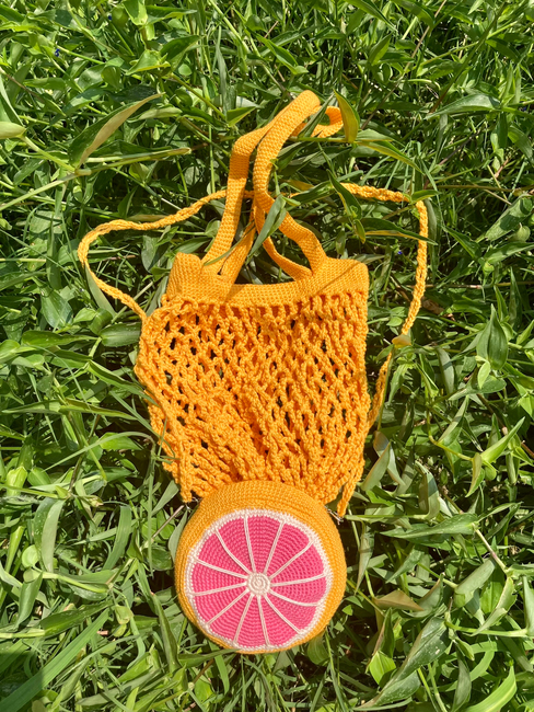 165, Lemon Bag Crochet Tutorial, Crochet Fashion Accessories Trend