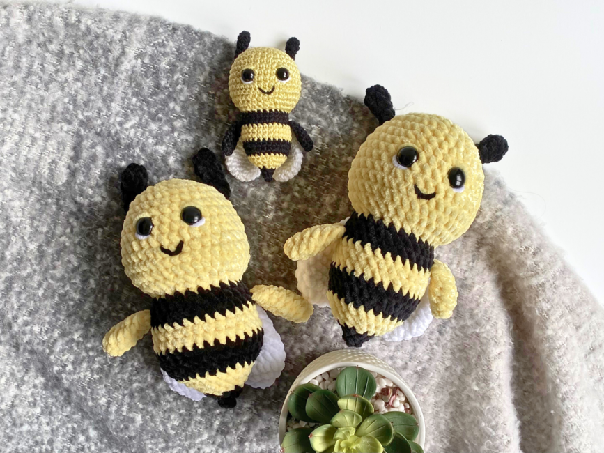 No Sew Plushie Bumble Bee: Crochet pattern