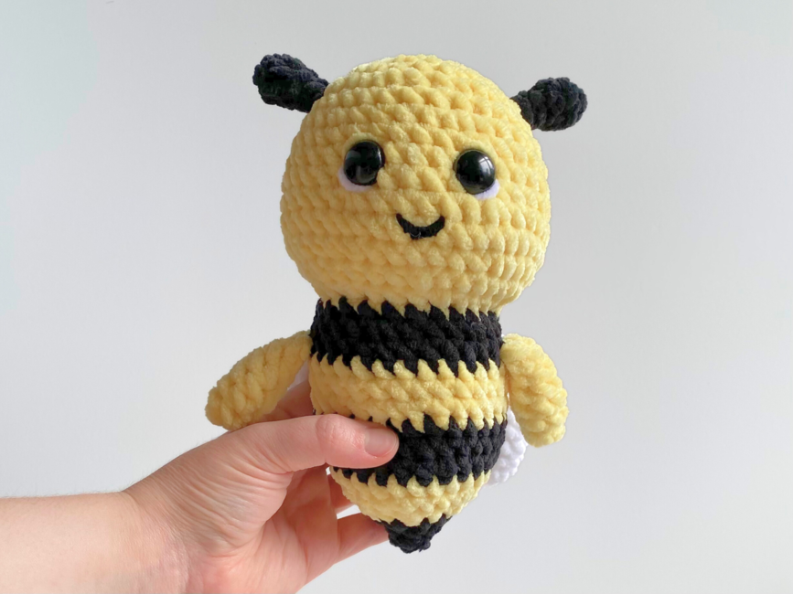 bee plush, chubby bee plush toy, bumblebee gifts