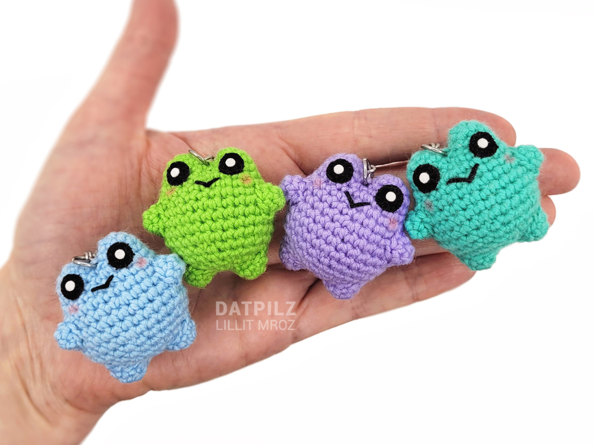 Pokemon Inspired Crochet Keychain Amigurumi 