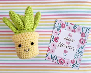 Cute Kawaii Crochet Plant