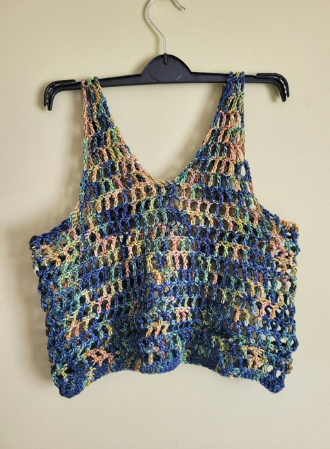 The Mystical Mesh Top and Beach: Crochet pattern