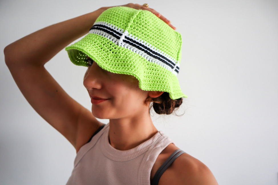 FREE Walkin On The Sun Bucket Hat: Crochet pattern