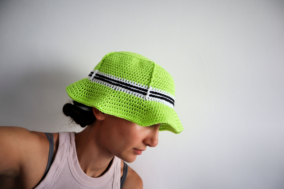 FREE Walkin On The Sun Bucket Hat: Crochet pattern