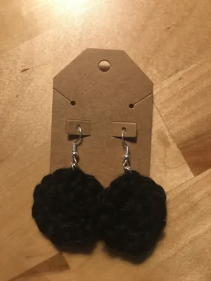 Crochet Polka-Dot Earrings!