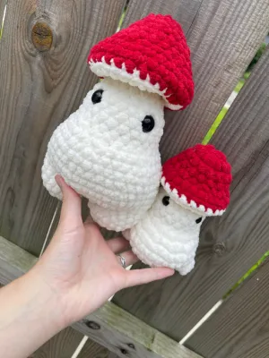 No-Sew Chunky Mushroom Family Pack